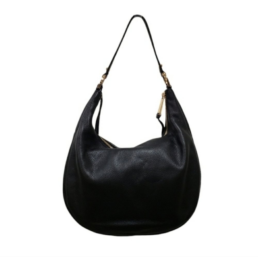 Michael Kors Zip Top Leather Shoulder Bag - Picture 3 of 5